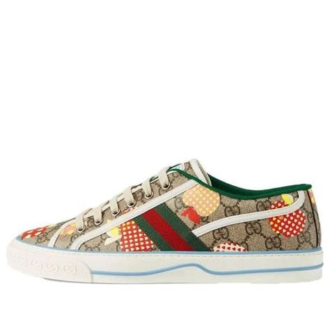 gucci les pommes sneakers|Women's Gucci Les Pommes sneaker.